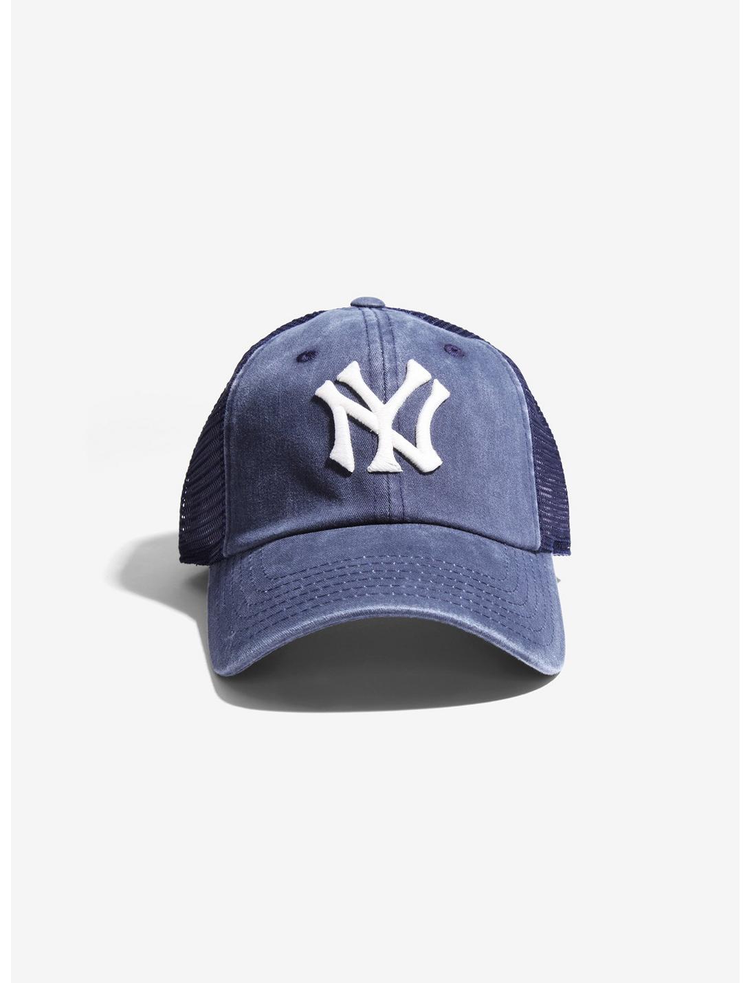 New York Yankees Mesh Raglan Hat, , hi-res