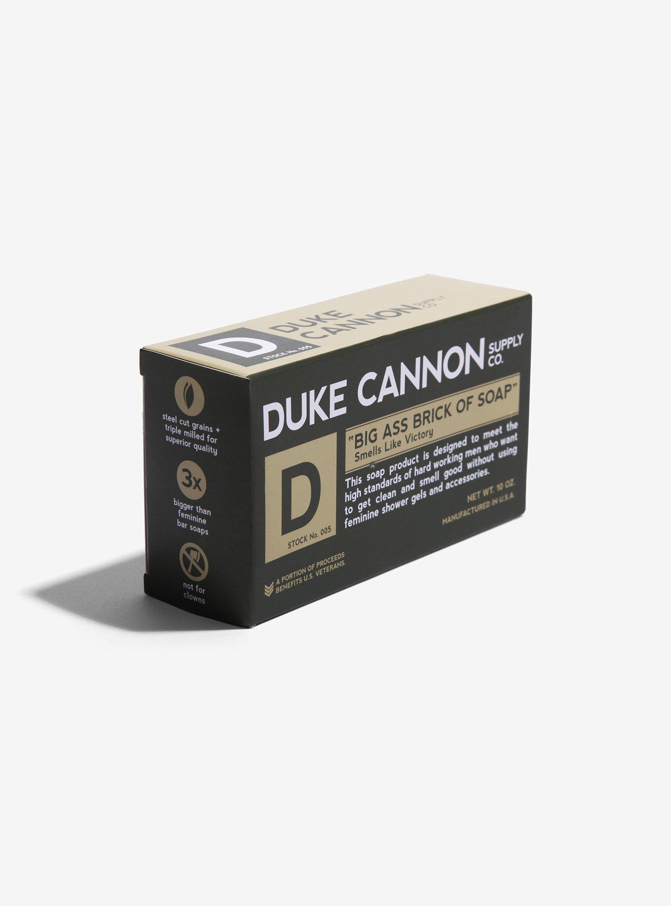 Duke Cannon Big Ass Brick Of Soap Bar Smells Like Victory 10oz~Made in USA