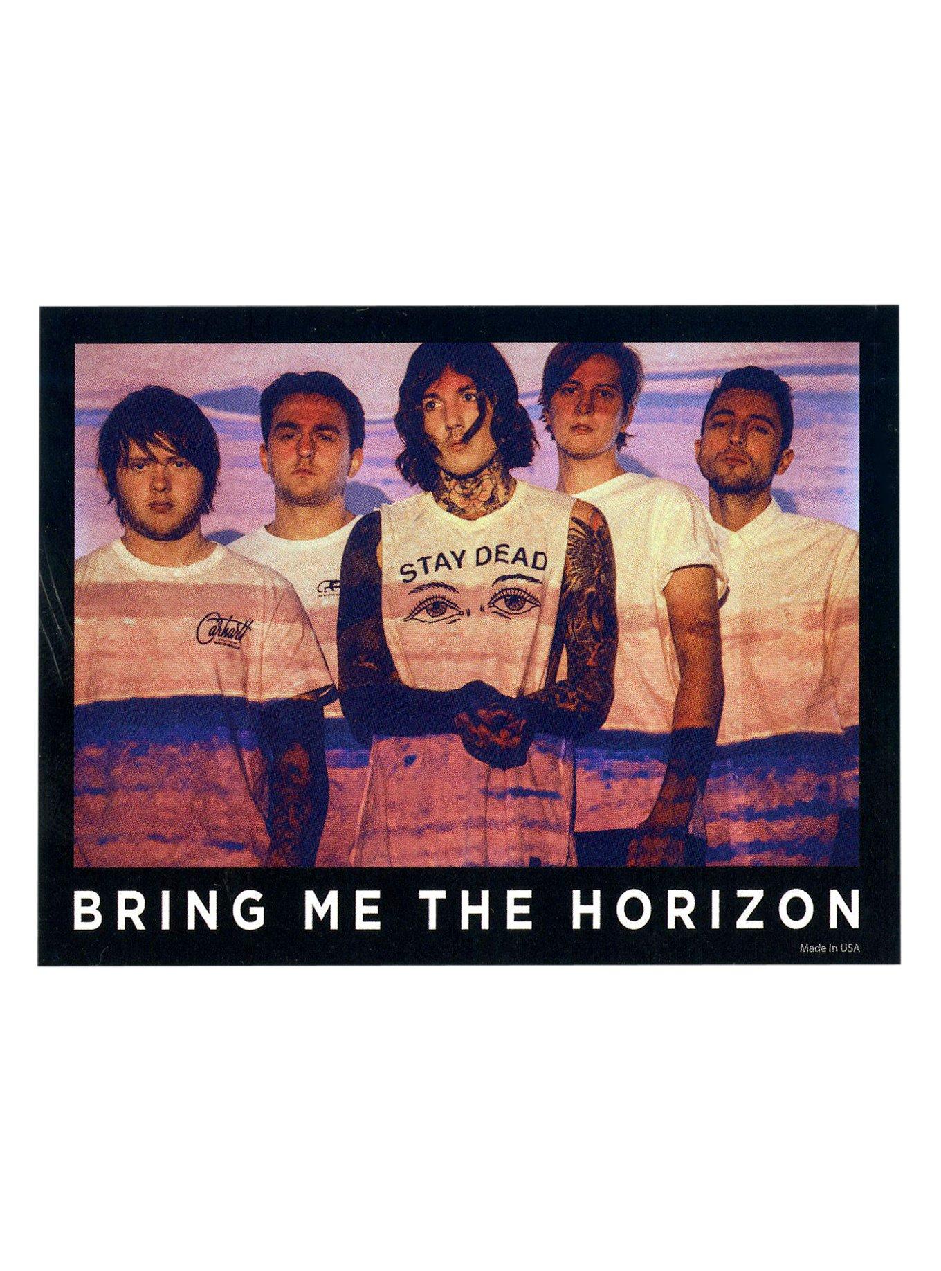 Bring Me The Horizon Band Photo Sticker, , hi-res