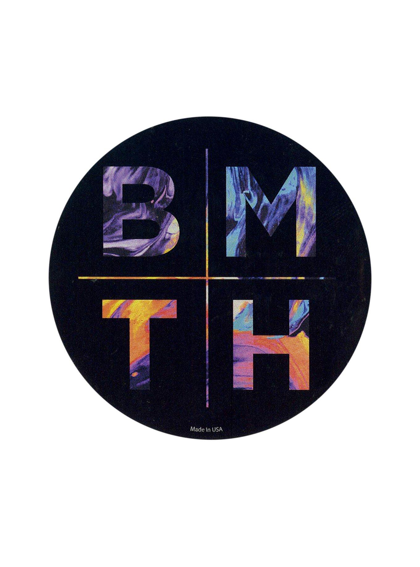 Bring Me The Horizon Marble Sticker, , hi-res