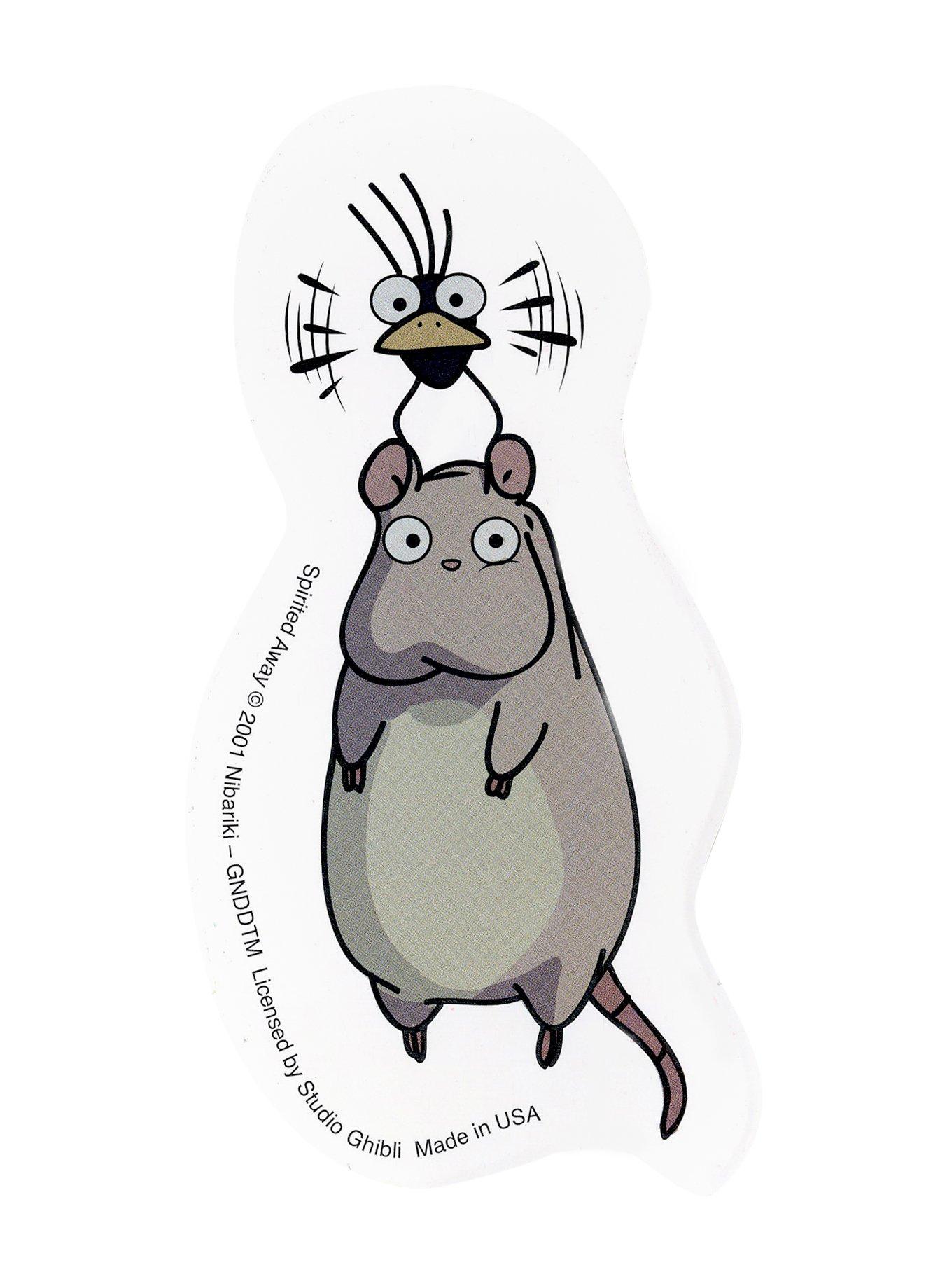 Studio Ghibli Spirited Away Boh And Yu-Bird Sticker, , hi-res