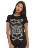 Motionless In White Owl Crossbones Girls T-Shirt, , hi-res