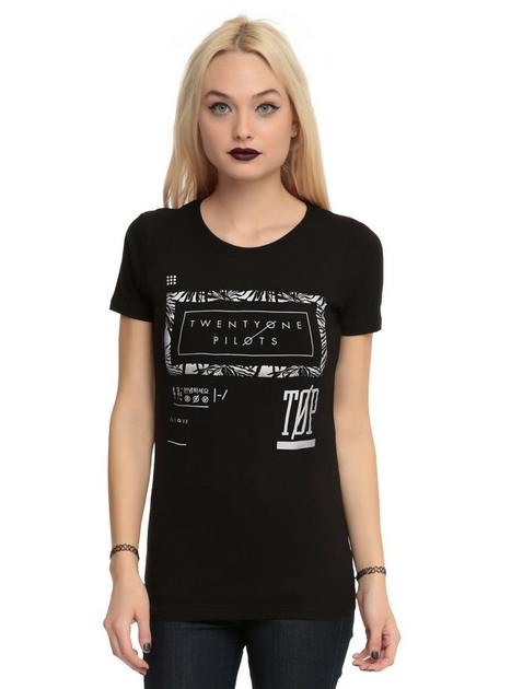 Twenty One Pilots Palm Frame Girls T-Shirt | Hot Topic