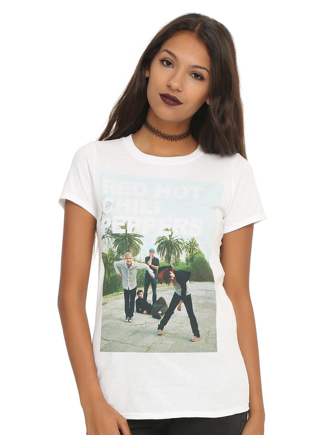Red Hot Chili Peppers Photo Girls T-Shirt, , hi-res