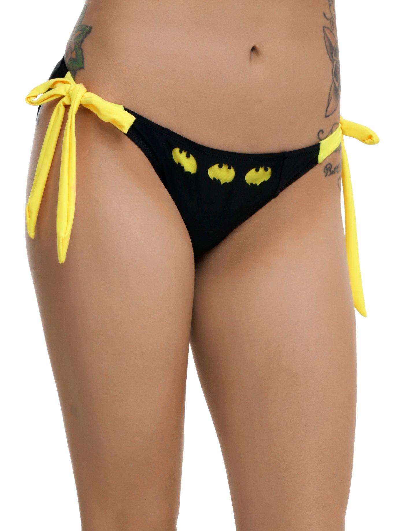 DC Comics Batman Swim Bottoms, BLACK, hi-res