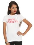 Iron Maiden Logo Girls T-Shirt, , hi-res