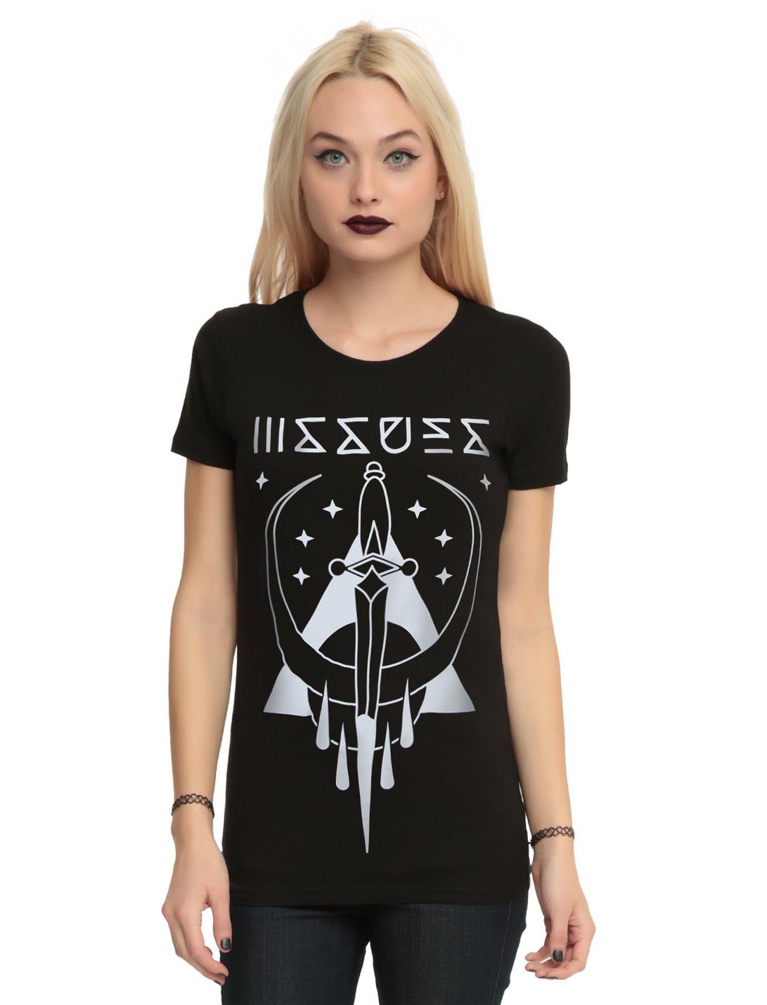 Issues Dagger Girls T-Shirt, BLACK, hi-res