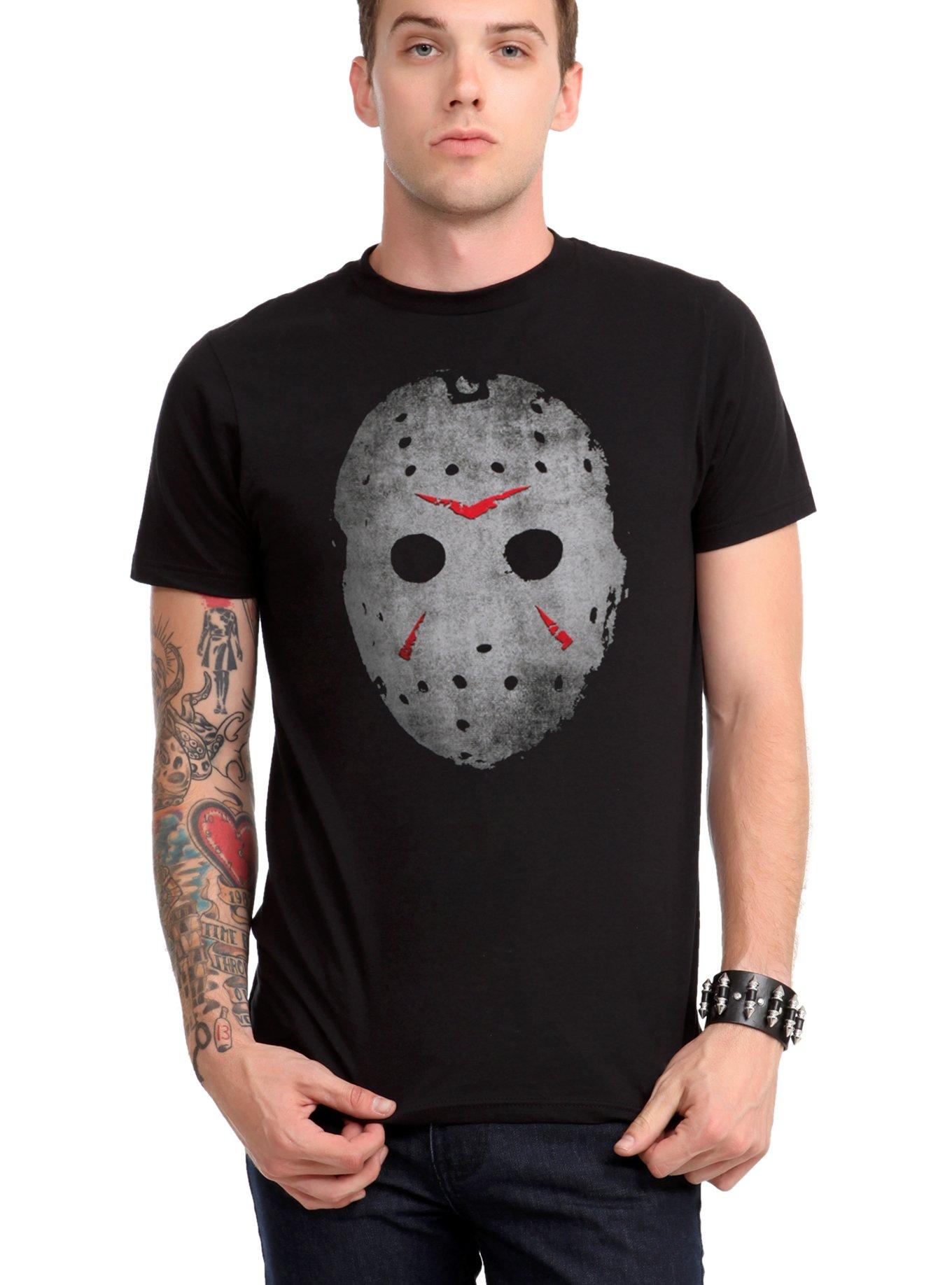 Friday The 13th Jason Mask T-Shirt, , hi-res