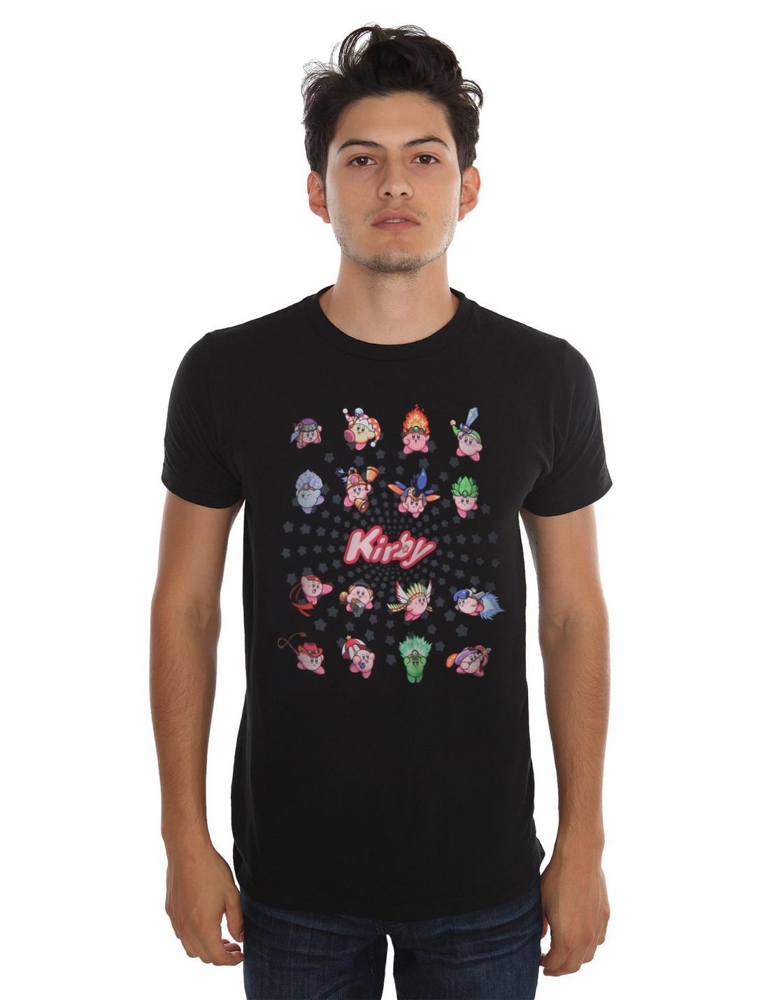 Kirby Abilities T-Shirt, , hi-res