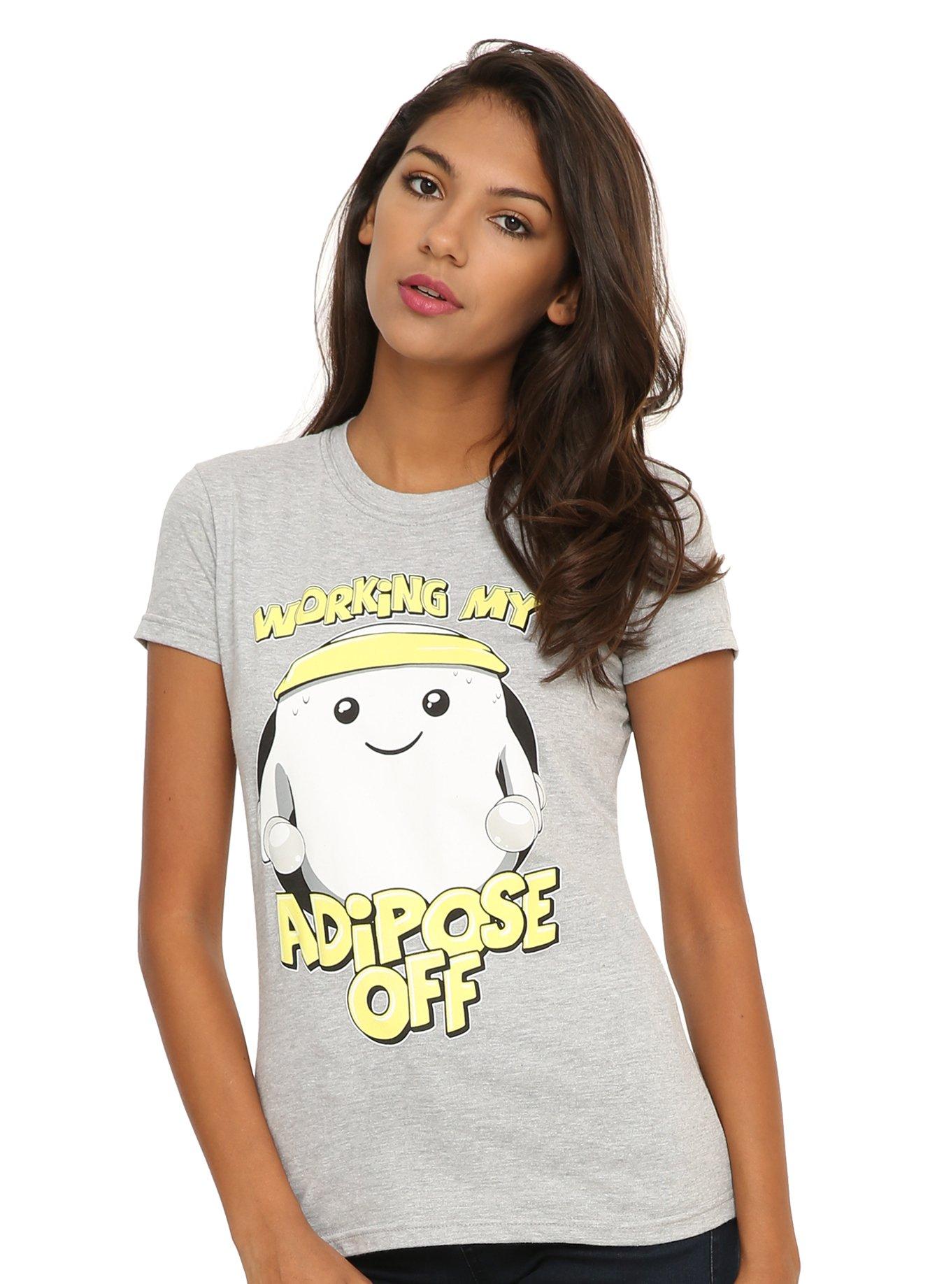 Doctor Who Working My Adipose Off Girls T-Shirt, , hi-res