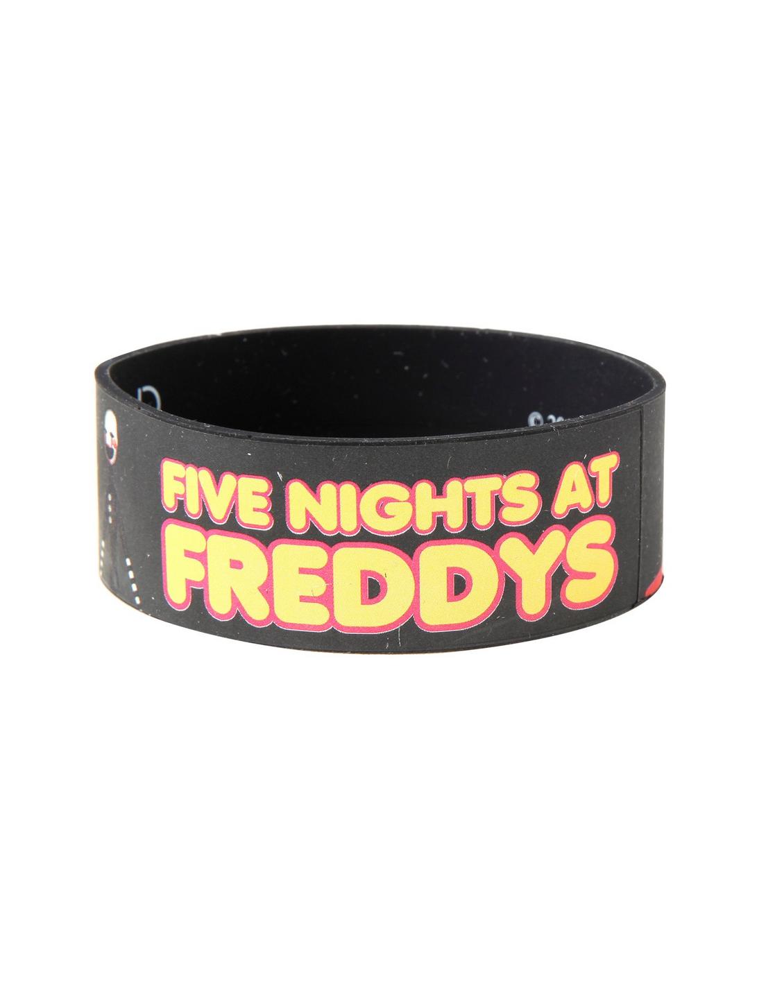 Five Nights At Freddy's Characters Rubber Bracelet, , hi-res