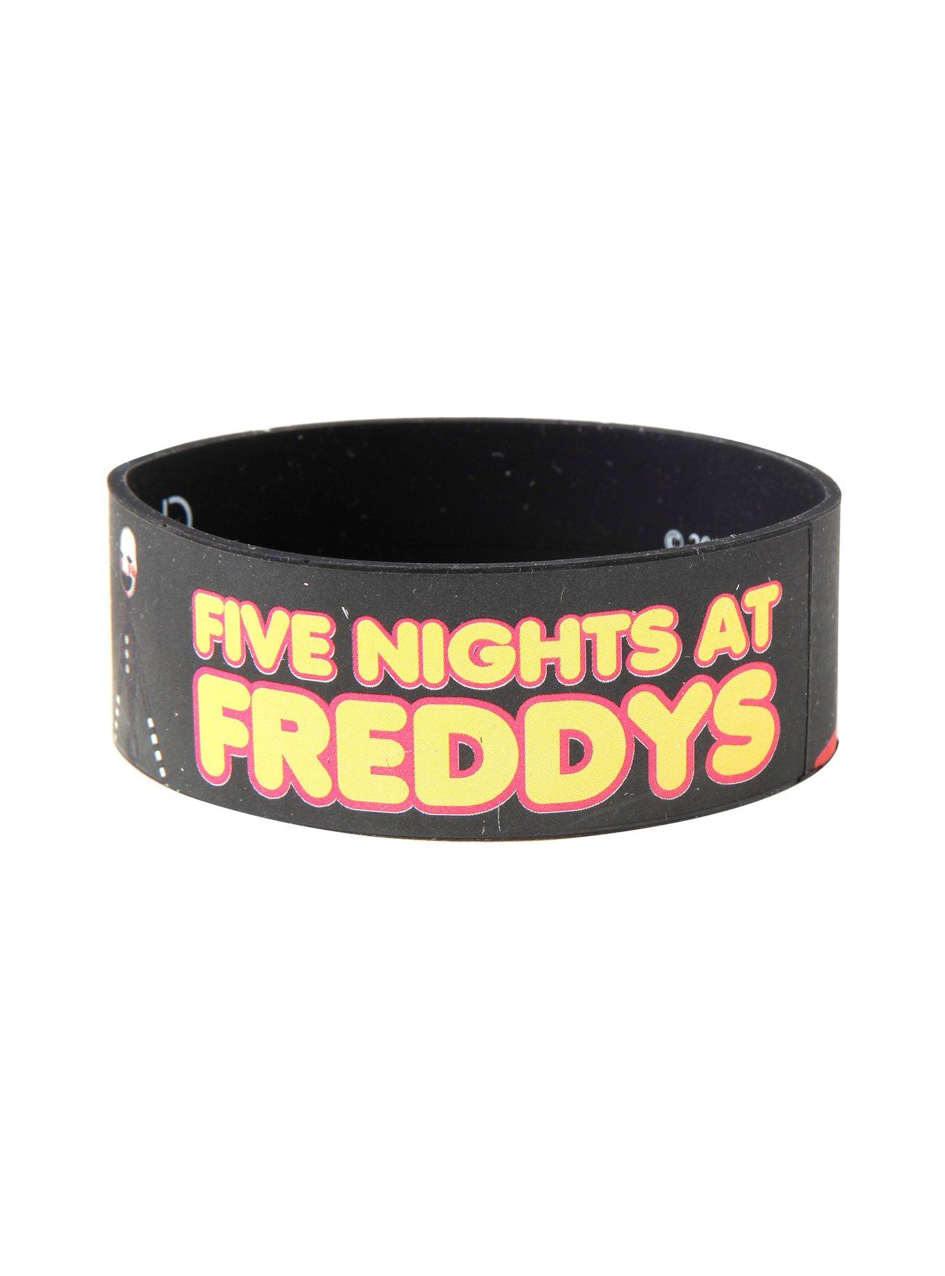 Five Nights At Freddy's Characters Rubber Bracelet, , hi-res