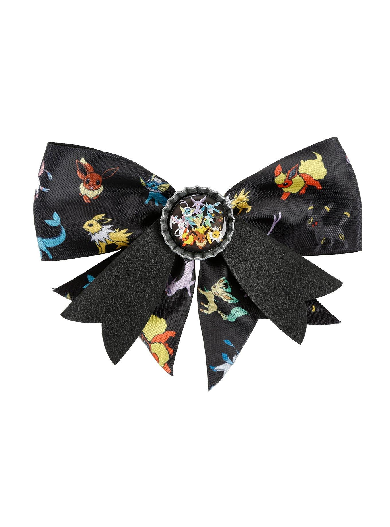 Pokemon Eevee Evolution Cheer Hair Bow, , hi-res