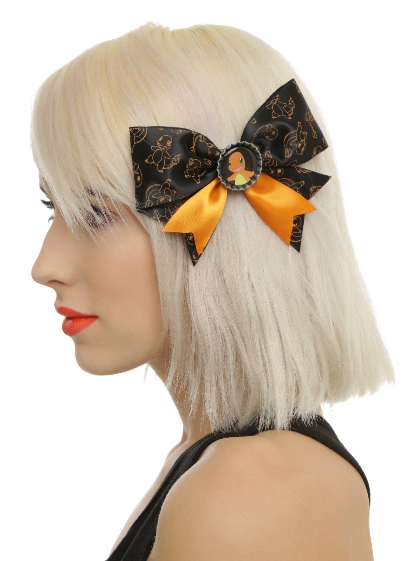 Pokemon Charmander Cheer Bow, , hi-res