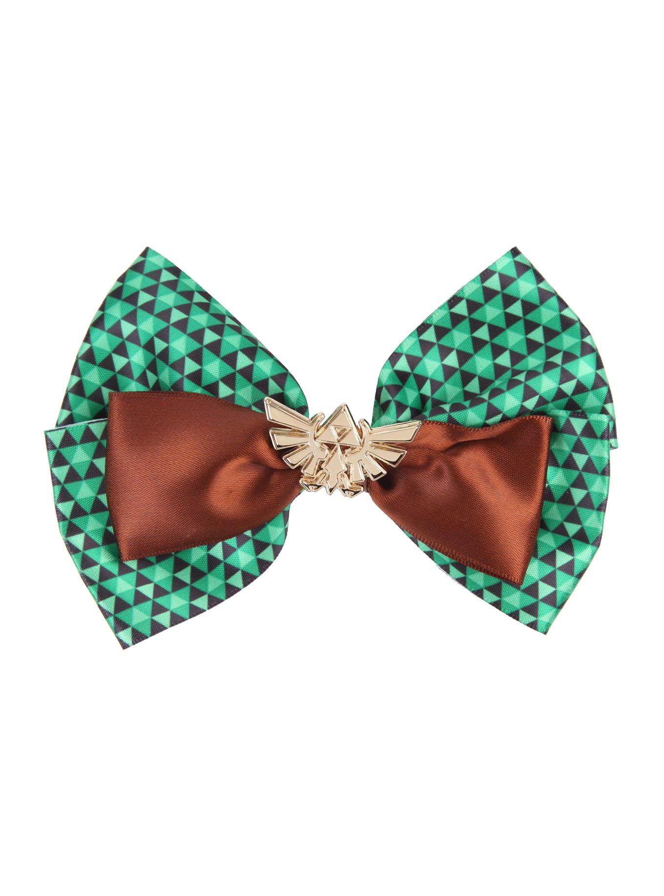 The Legend Of Zelda Triforce Cosplay Hair Bow, , hi-res