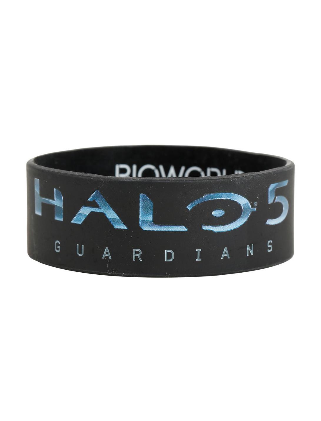 Halo 5: Guardians Logo Rubber Bracelet, , hi-res
