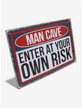 Man Cave: Enter At Your Own Risk Parking Zone Tin Sign, , hi-res