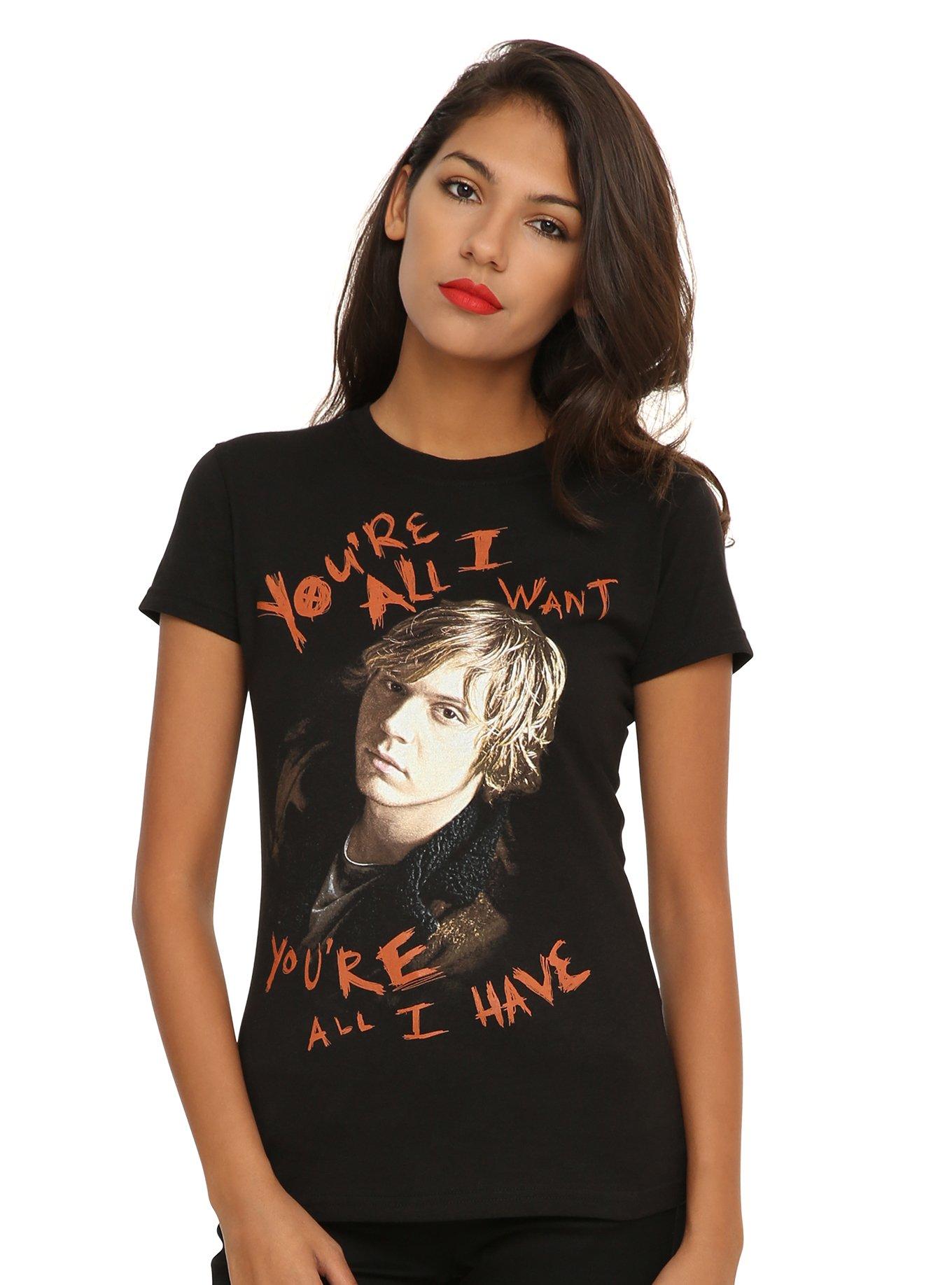 American Horror Story Tate You're All I Want Girls T-Shirt, BLACK, hi-res