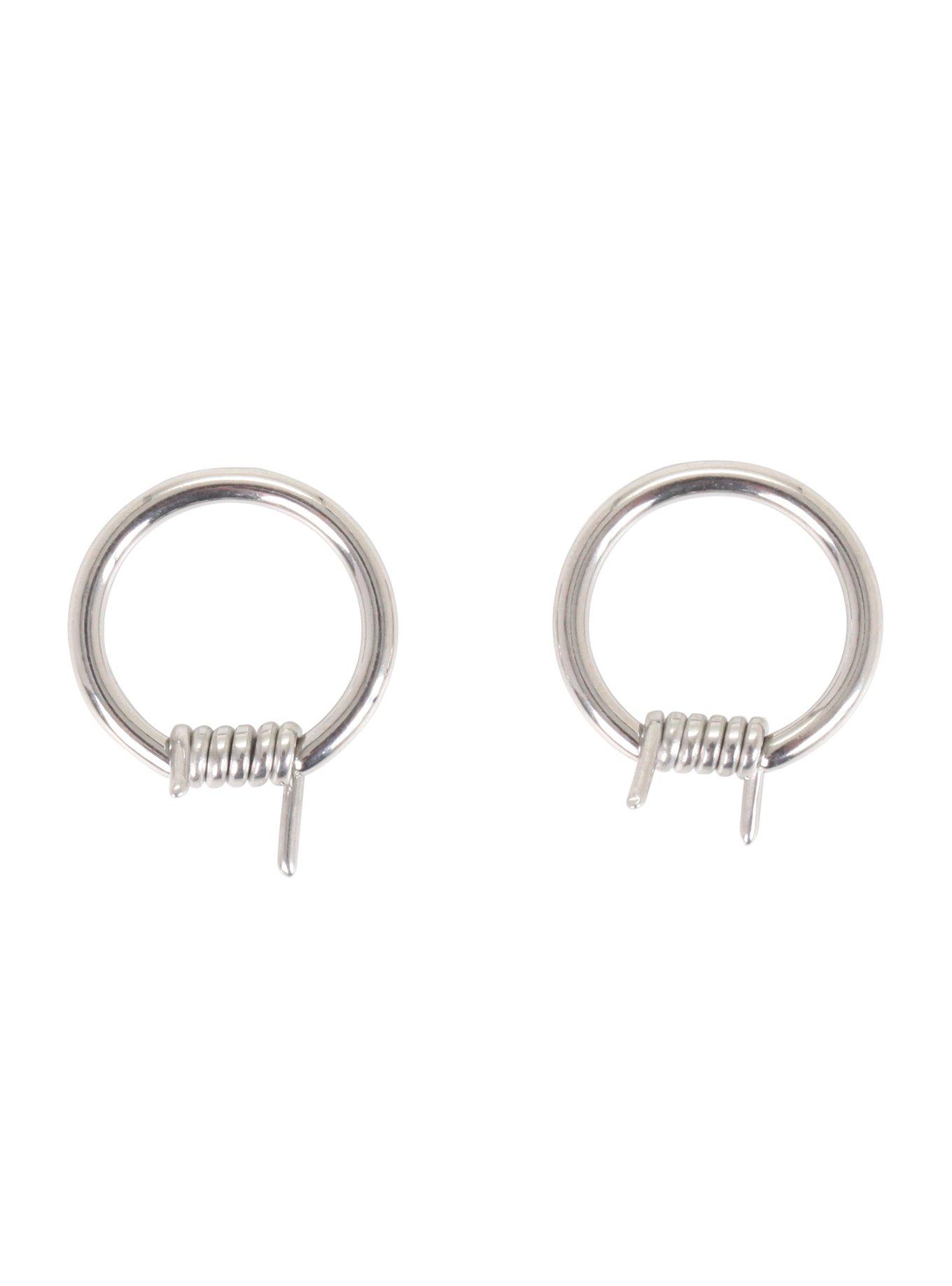 Steel Wire Captive Hoop 2 Pack | Hot Topic