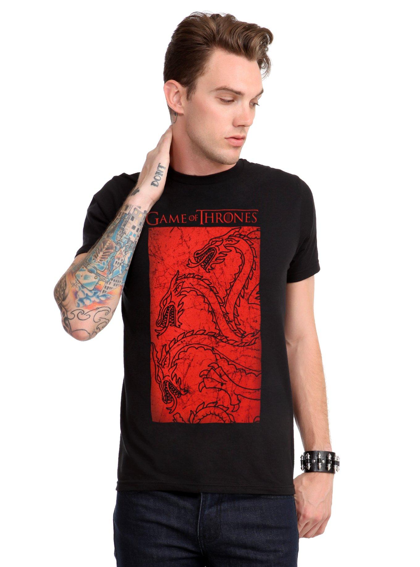 Game Of Thrones Targaryen Banner T-Shirt | Hot Topic