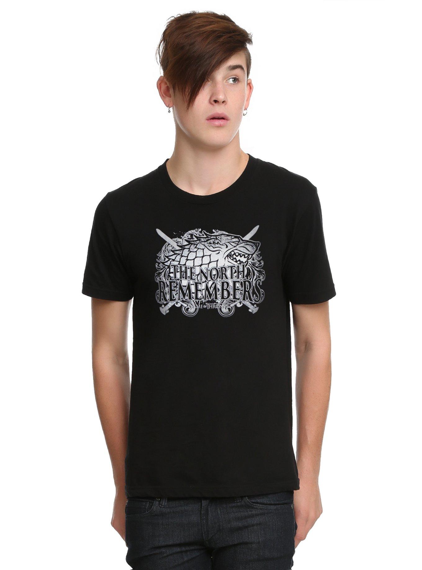 Game Of Thrones The North Remembers T-Shirt | Hot Topic