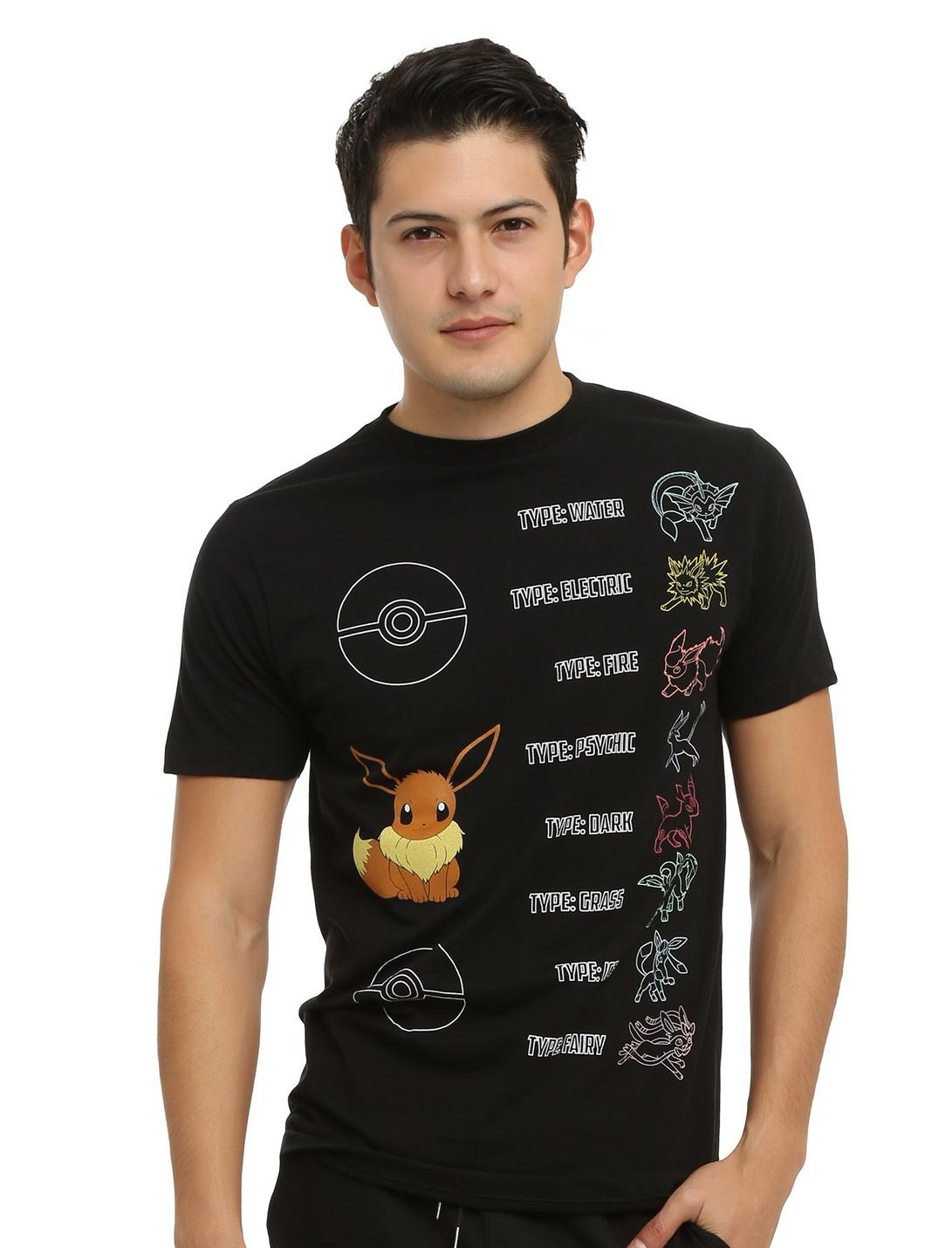 Pokemon Eevee Evolutions T-Shirt, , hi-res