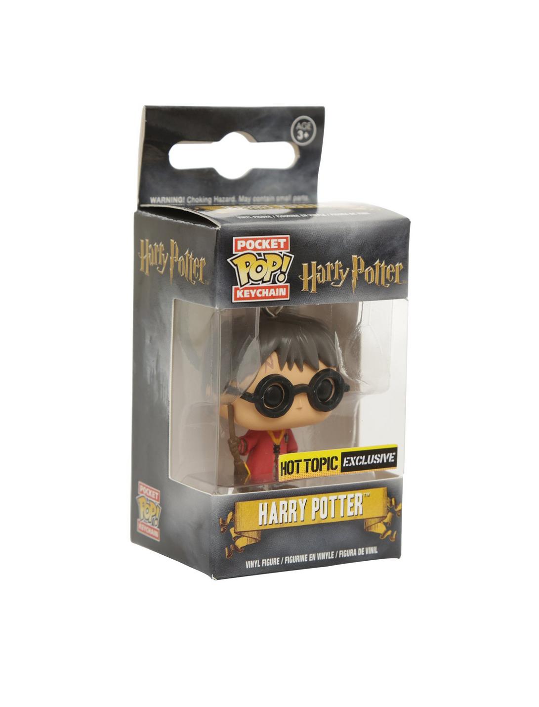 Funko Harry Potter Pocket Pop! Harry (Quidditch) Key Chain Hot Topic Exclusive, , hi-res