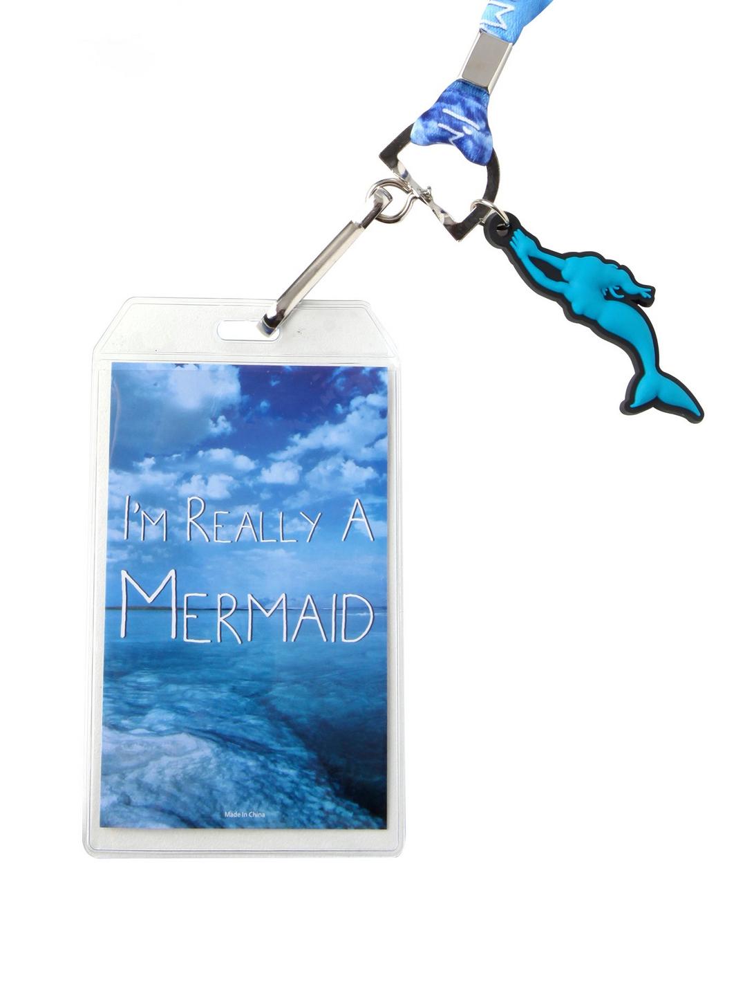 I'm Really A Mermaid Lanyard, , hi-res