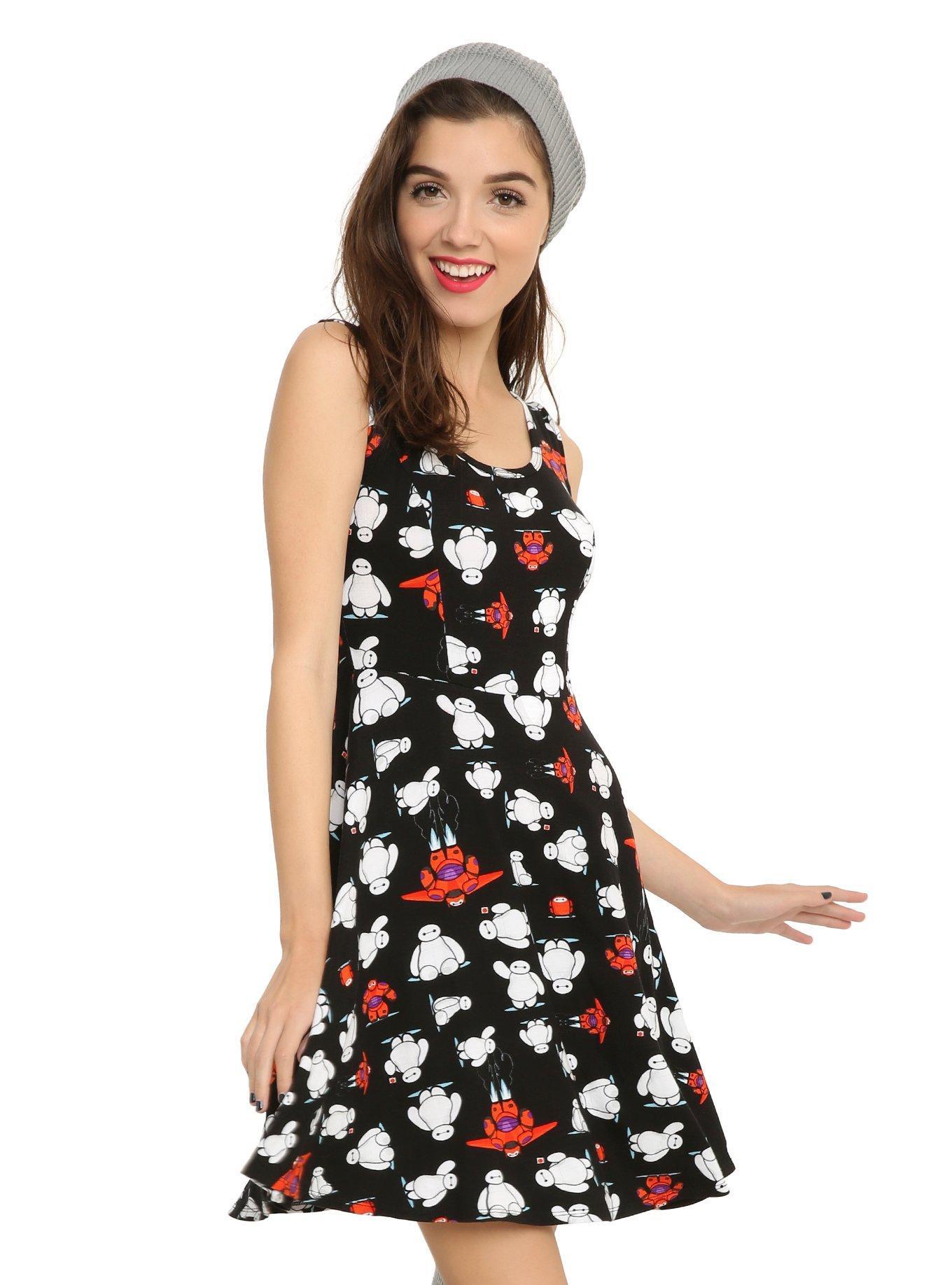 Disney Big Hero 6 Baymax Dress, BLACK, hi-res