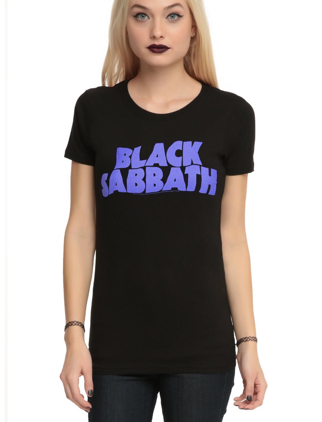 Black Sabbath Logo Girls T-Shirt, , hi-res
