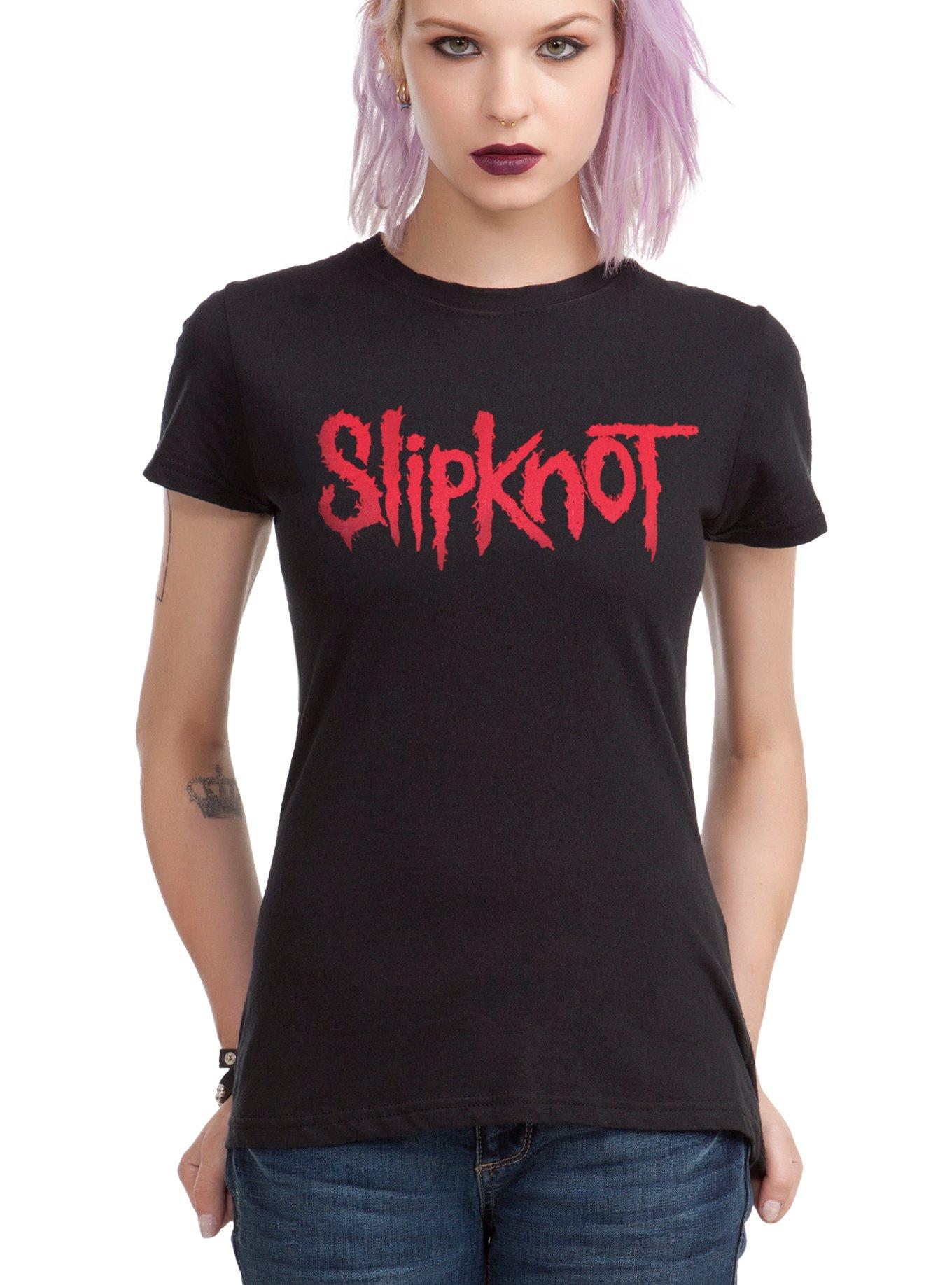 Slipknot Logo Girls T-Shirt, , hi-res