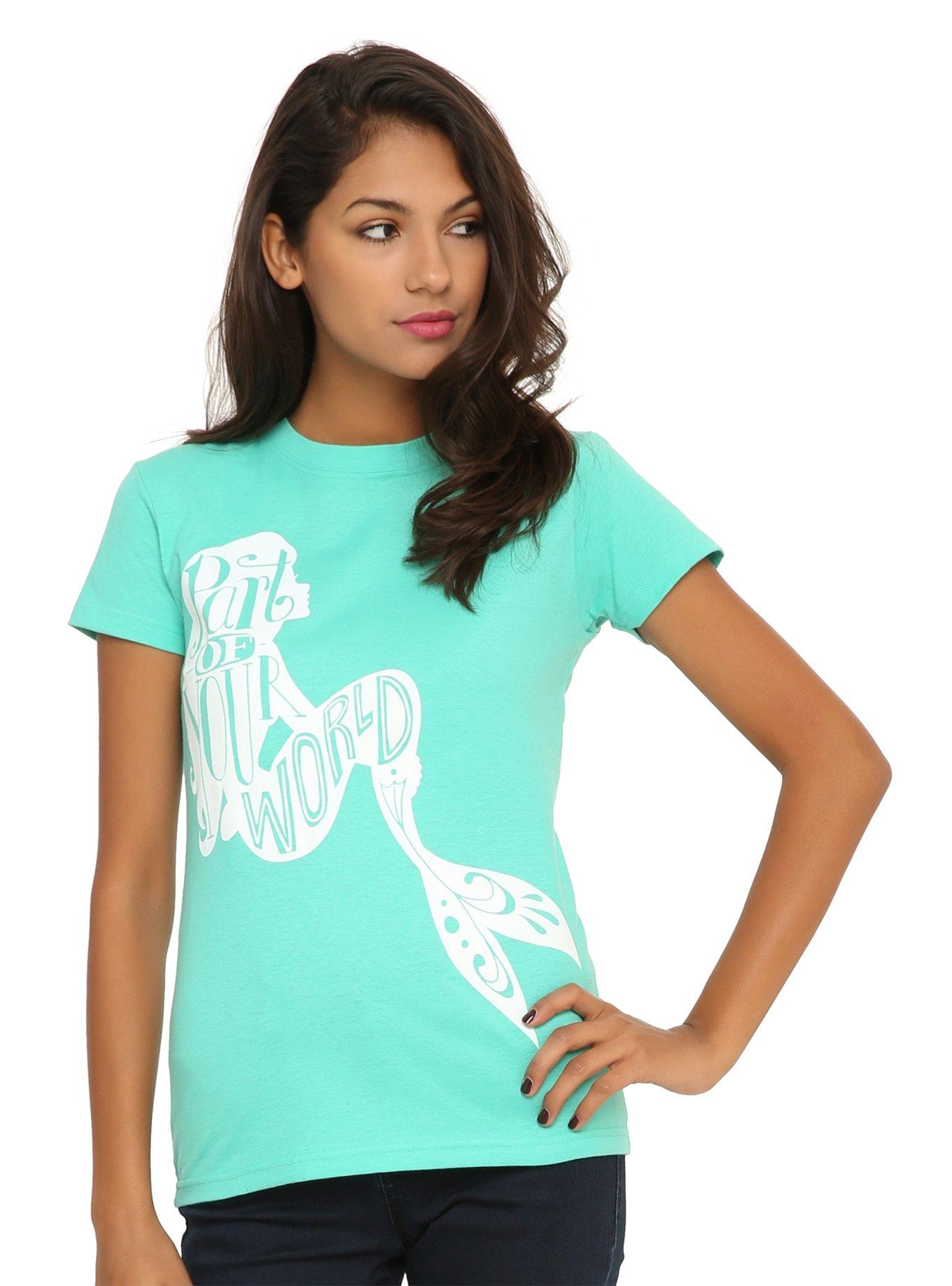 Disney The Little Mermaid Ariel Part Of Your World Girls T-Shirt | Hot ...