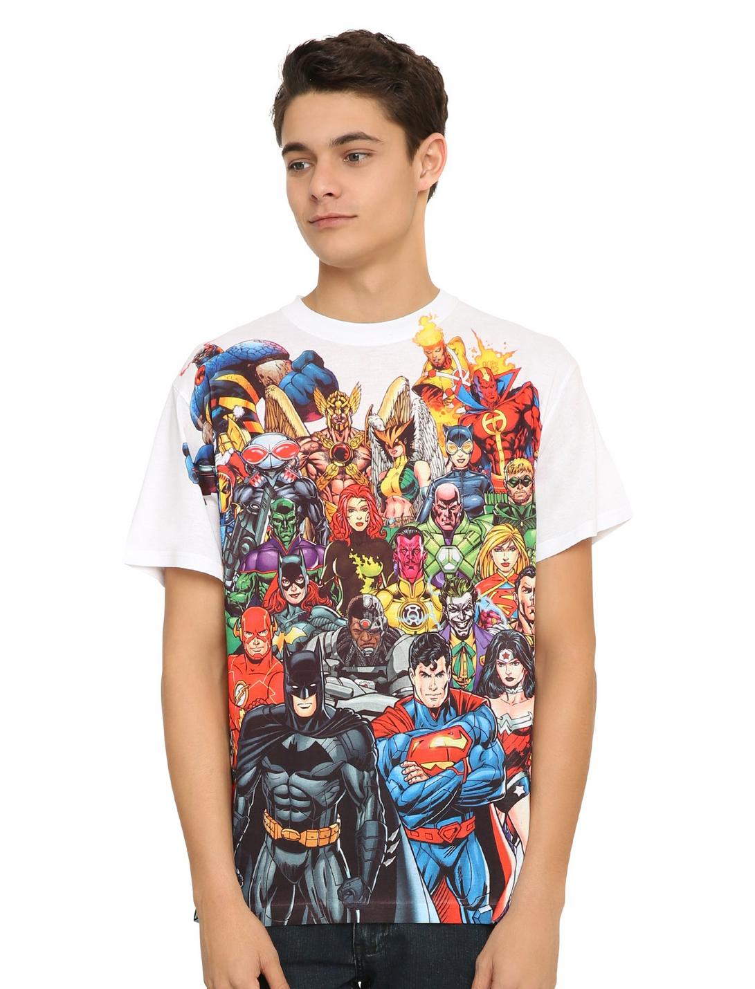 DC Comics New 52 Characters Sublimation T-Shirt, , hi-res