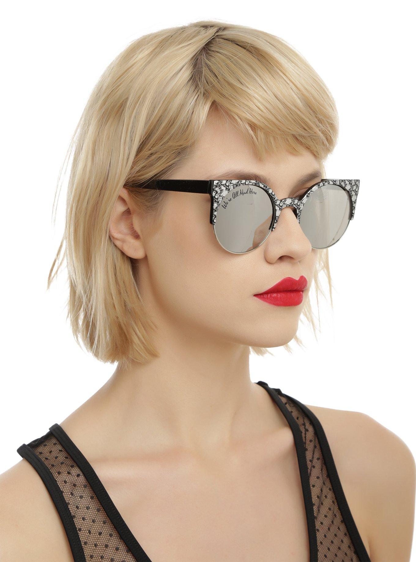 Disney Alice In Wonderland Filigree Round Sunglasses, , hi-res
