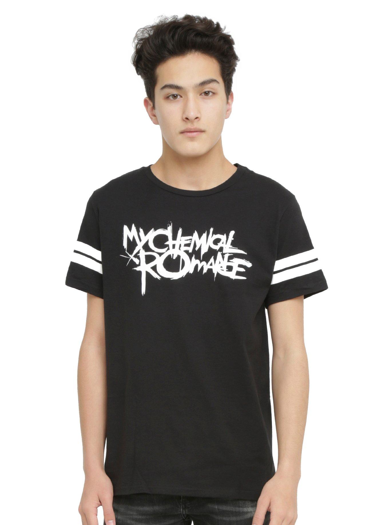 My Chemical Romance Logo Athletic T-Shirt, BLACK, hi-res