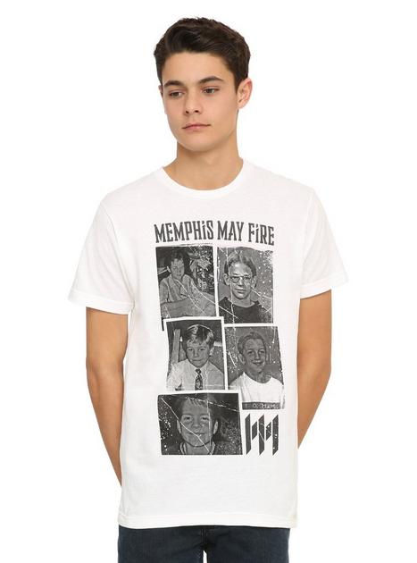 memphis may fire Tシャツ Mサイズ Memphis May Fire Photos T-Shirt | Hot Topic