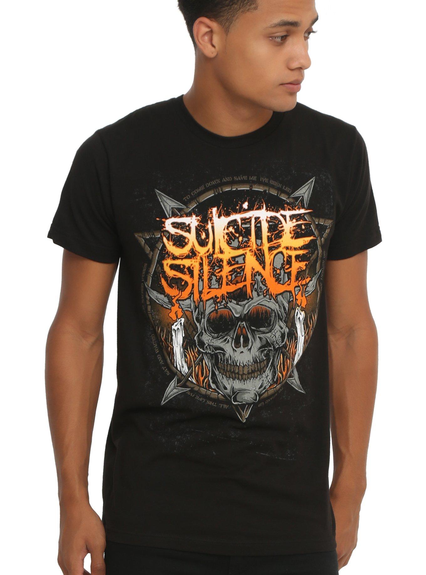 Suicide Silence Sacred Words T-Shirt, BLACK, hi-res
