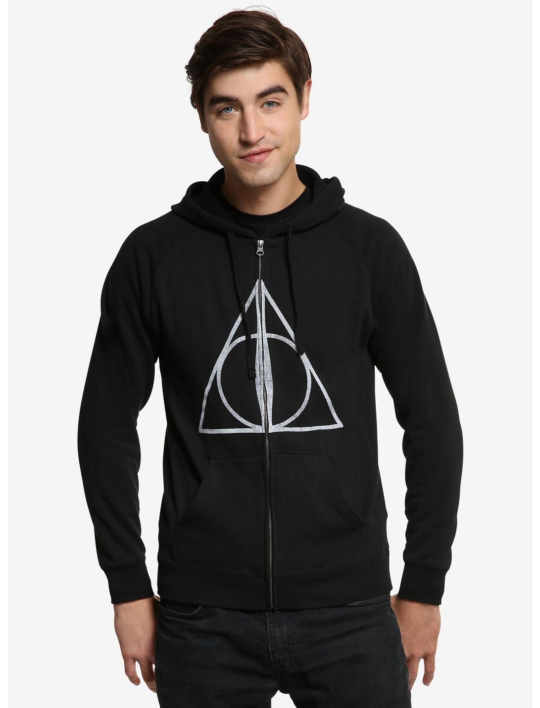 Harry Potter Sign Of The Deathly Hallows Zip Hoodie, MULTI, hi-res