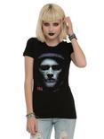Sons Of Anarchy Jax Skull Face Girls T-Shirt, , hi-res