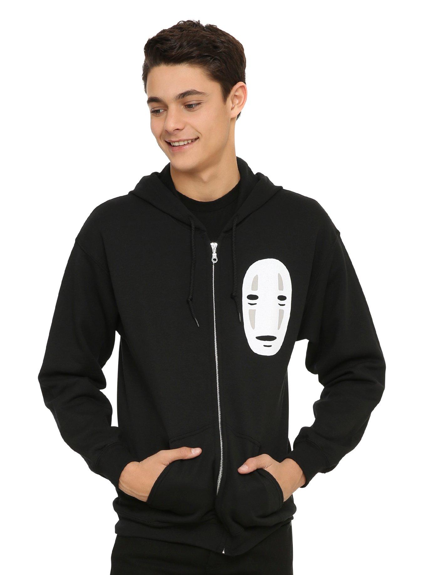 Studio Ghibli Spirited Away No-Face Hoodie, BLACK, hi-res