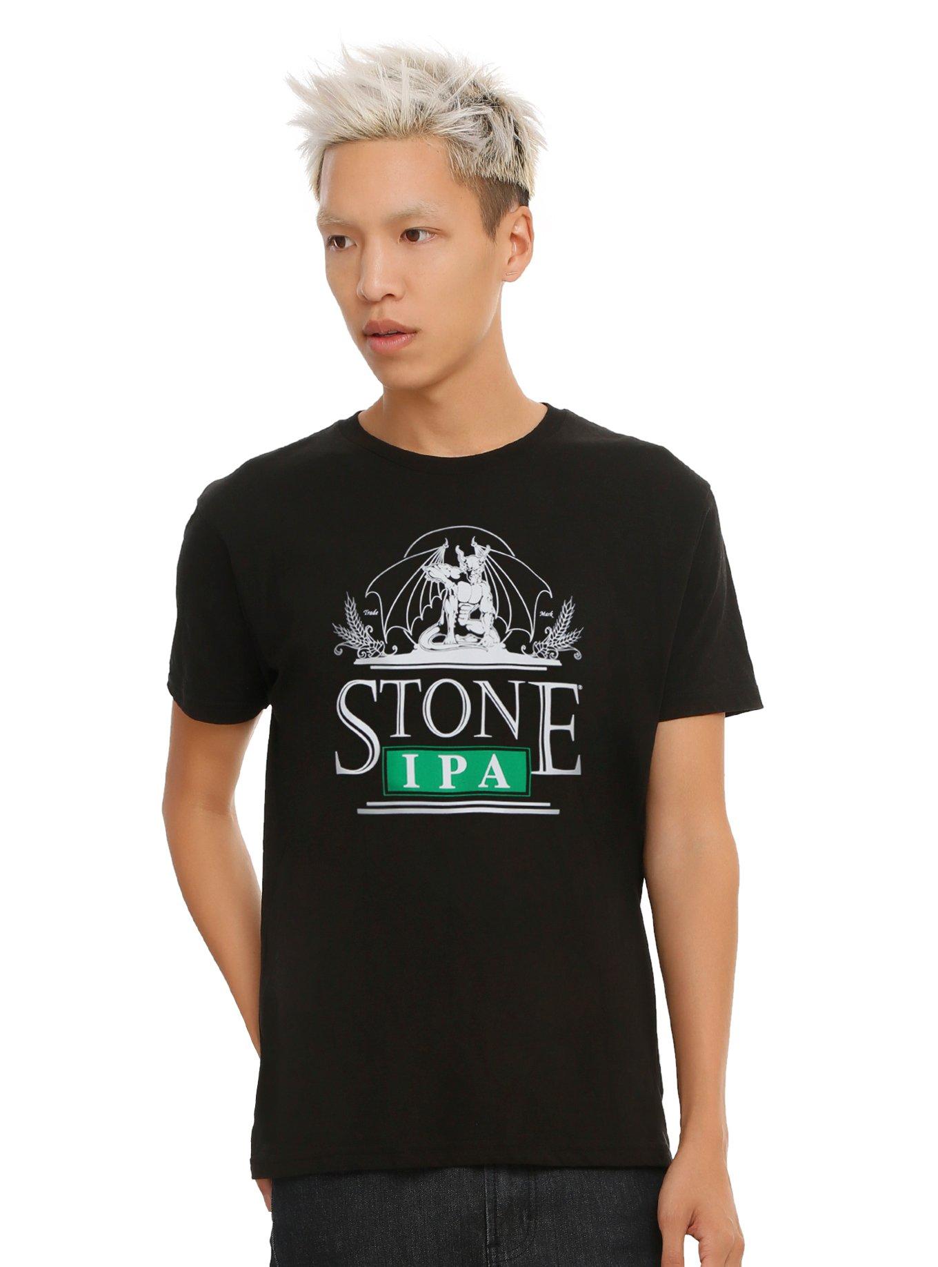 Stone Brewing Co. Stone IPA Logo T-Shirt, BLACK, hi-res