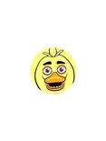 Five Nights At Freddy's Chica Face Pin, , hi-res