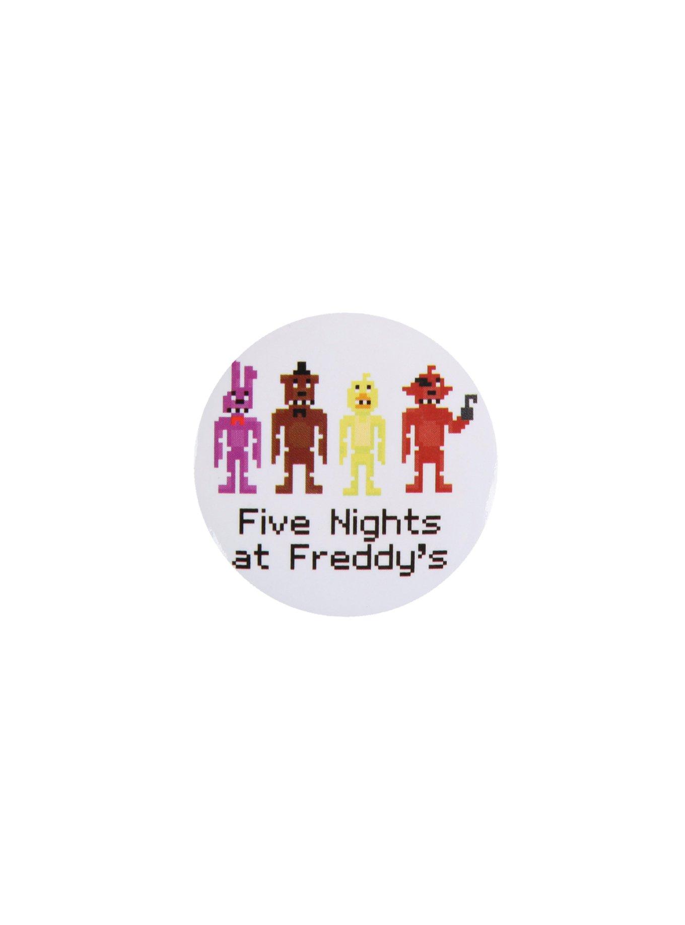 Five Nights At Freddy's 8-Bit Pin, , hi-res