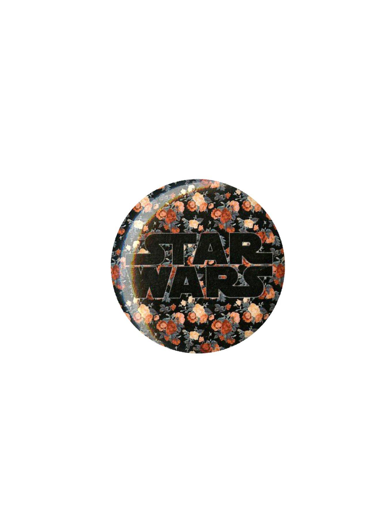 Star Wars Floral Logo Pin, , hi-res
