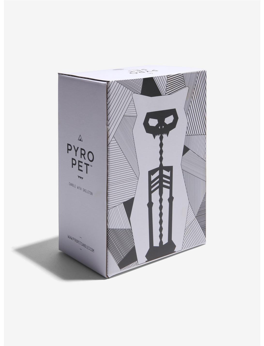 Pyro Pet Black Skeleton Cat Candle, , hi-res