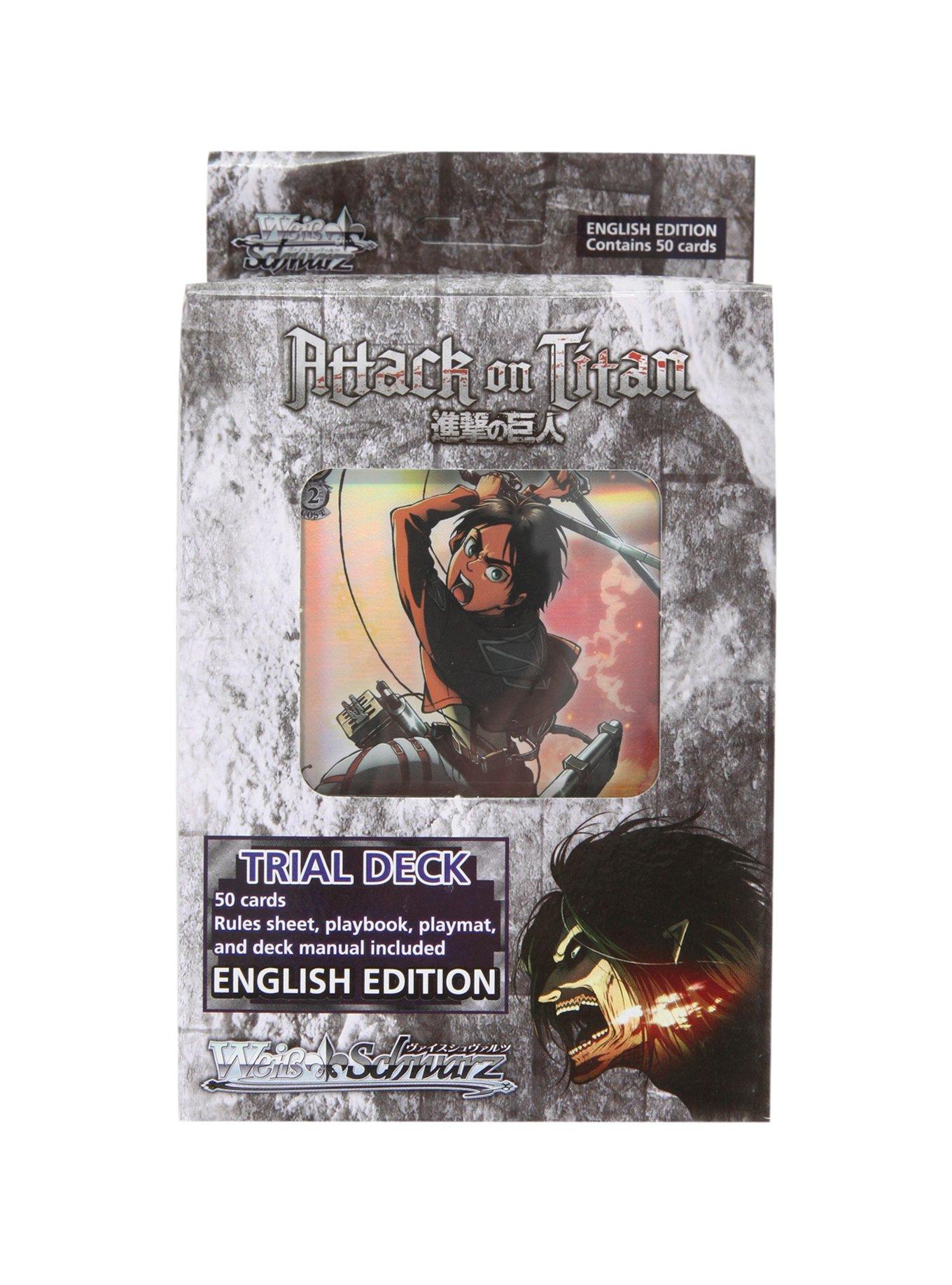 Attack On Titan Weiss Schwarz TCG Trial Deck, , hi-res