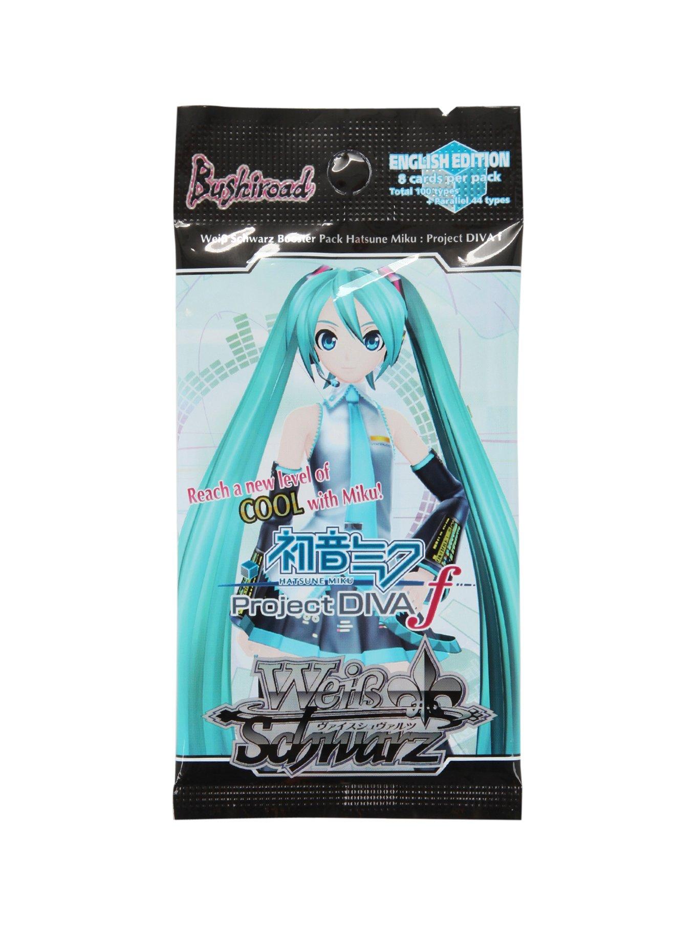 Hatsune Miku: Project Diva F Weiss Schwarz Booster Pack, , hi-res