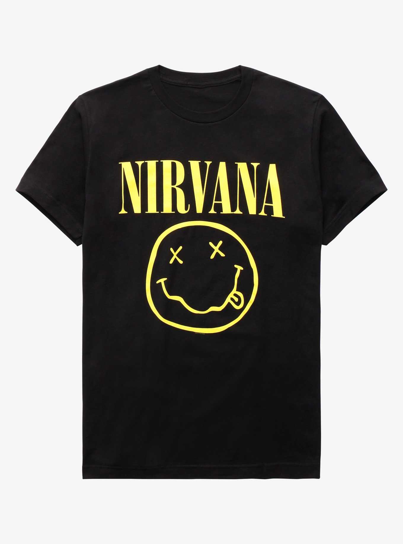 Nirvana Smile T-Shirt, , hi-res