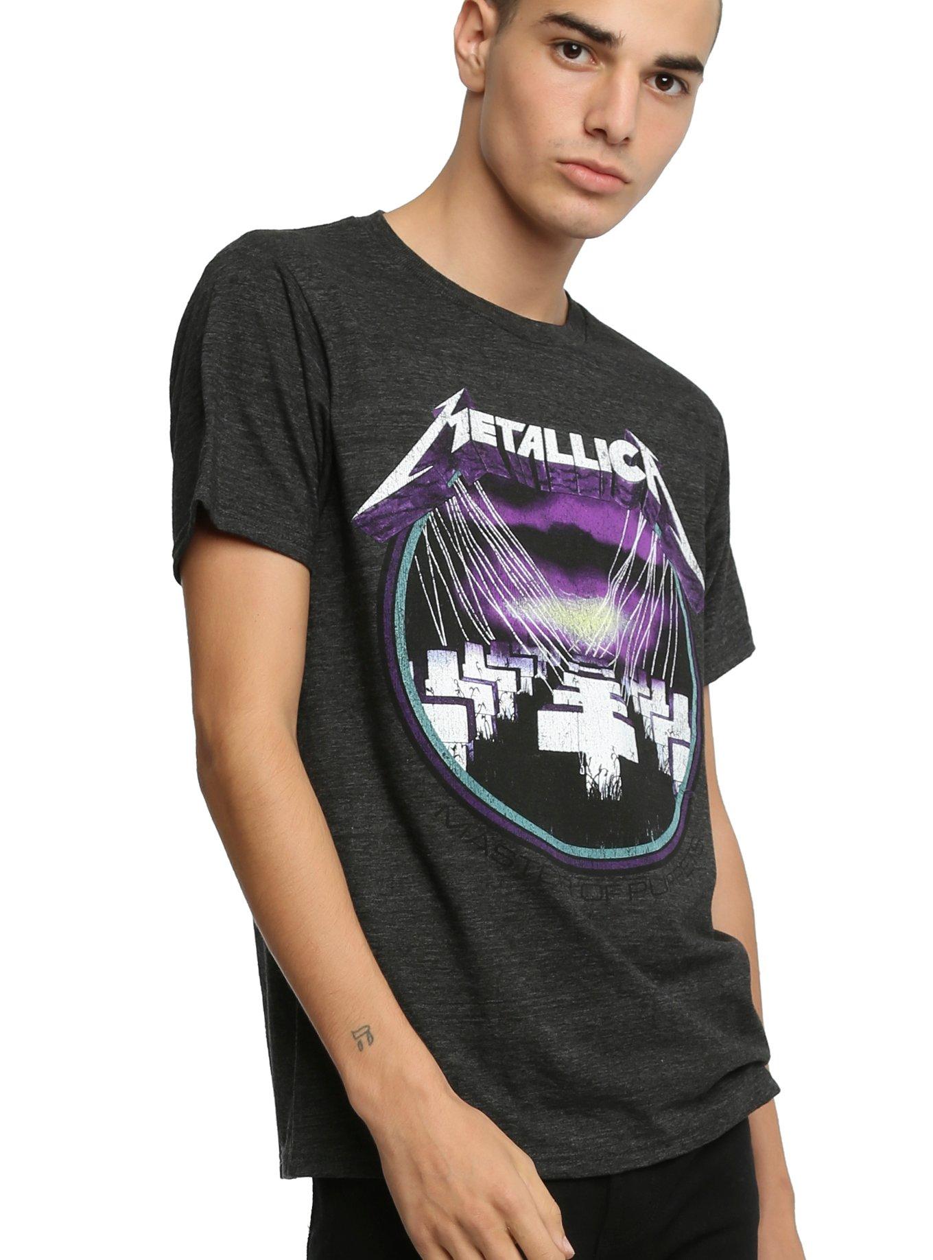 metallica shirt hot topic