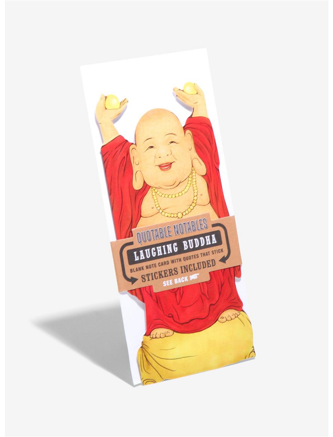 Laughing Buddah Customizable Greeting Card, , hi-res